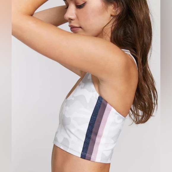 Spiritual Gangster Women’s Winter Camo Shakti Brami Sports Bra - Picture 2 of 8